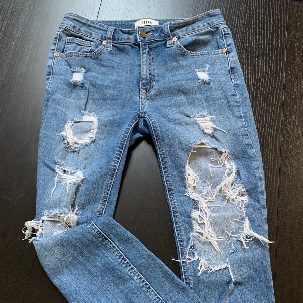 Just Black Denim - Girl Friend Jean Super Destroy